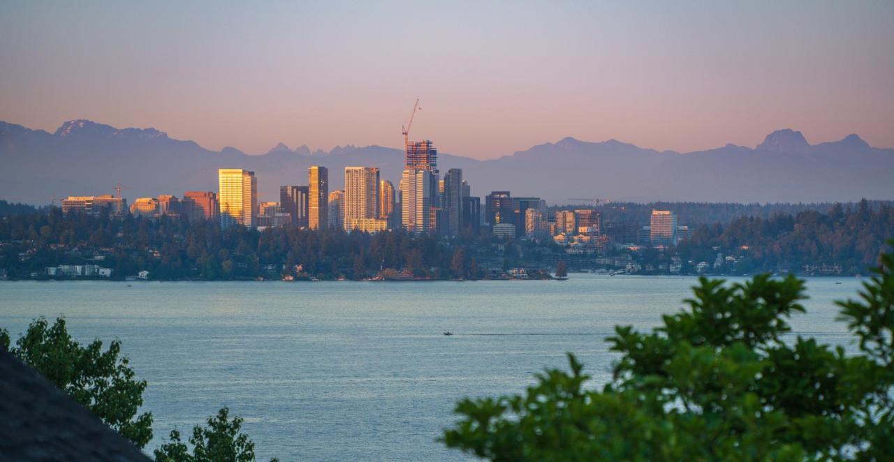 Vila Sunrise On Lake Washington Seattle Exteriér fotografie