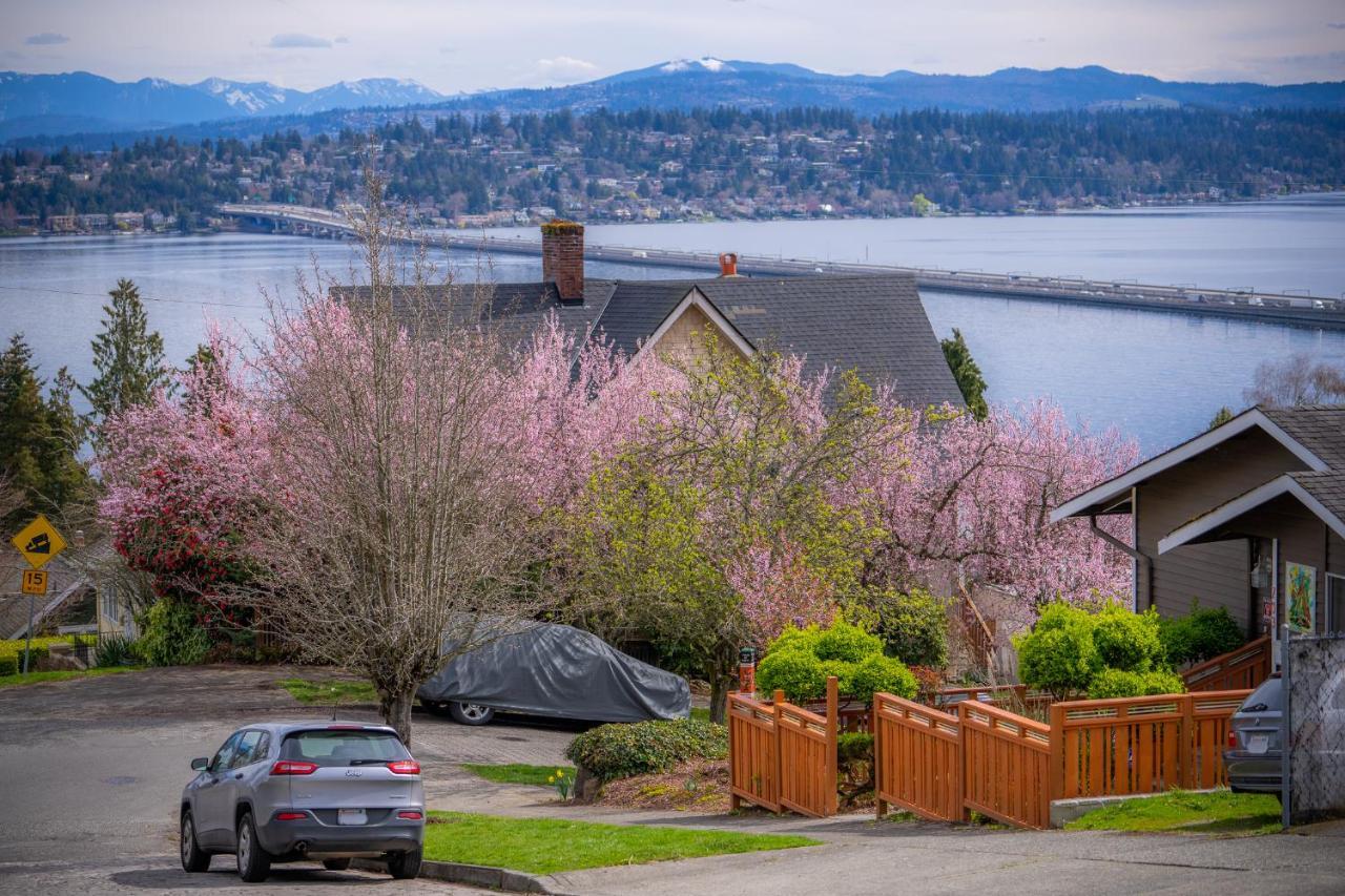 Vila Sunrise On Lake Washington Seattle Exteriér fotografie