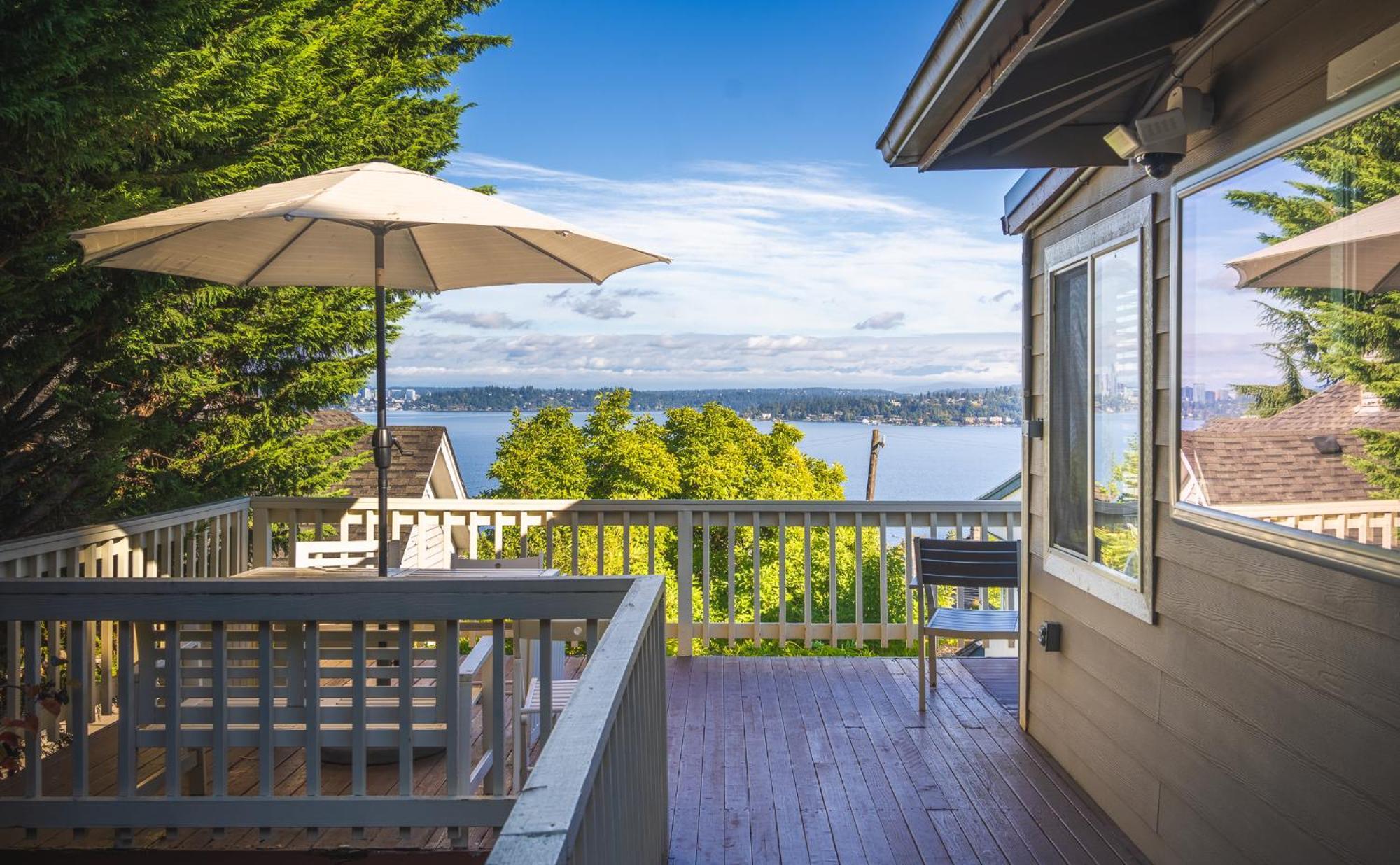Vila Sunrise On Lake Washington Seattle Exteriér fotografie