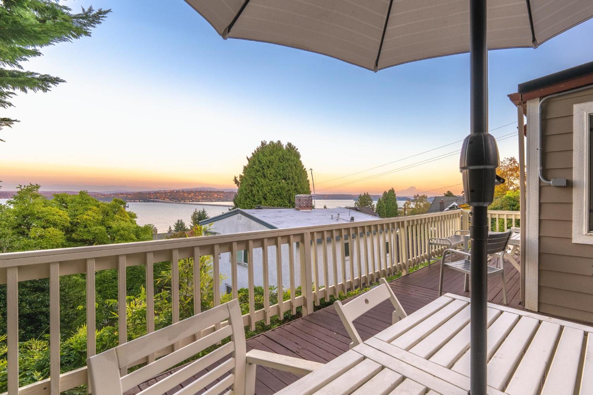 Vila Sunrise On Lake Washington Seattle Exteriér fotografie