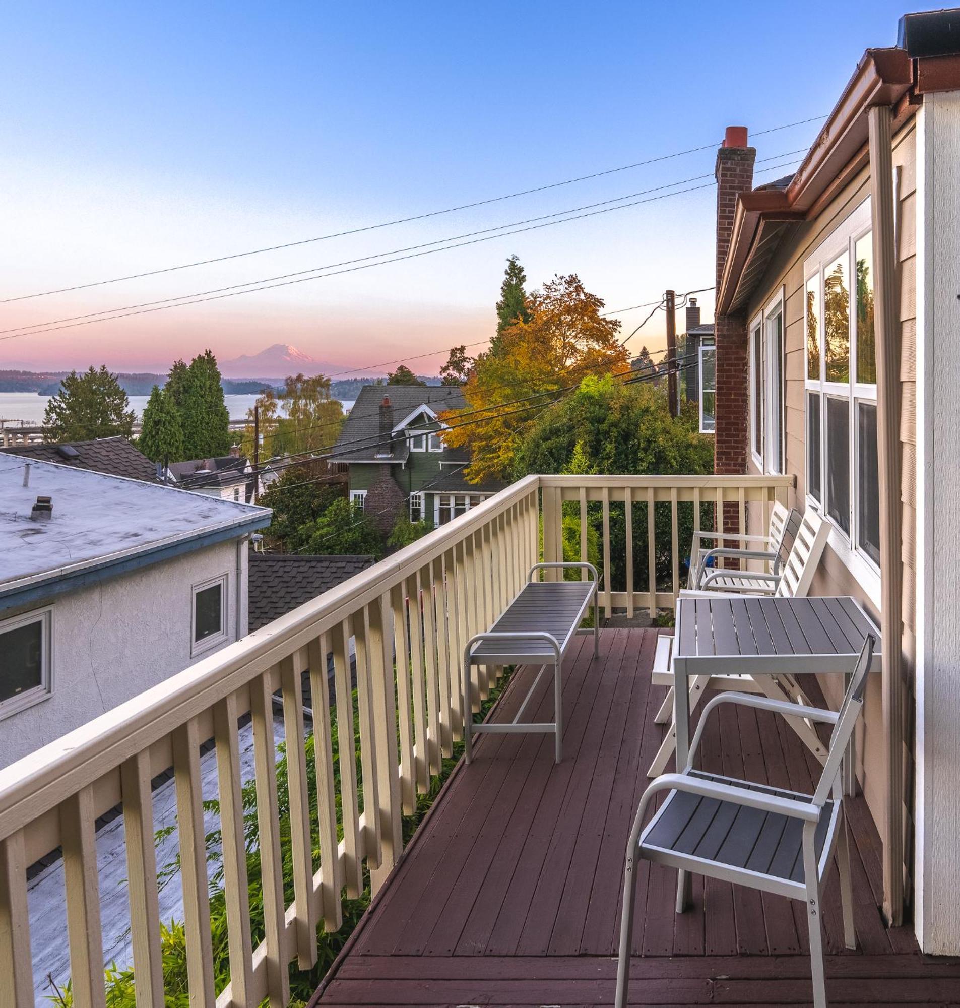 Vila Sunrise On Lake Washington Seattle Exteriér fotografie